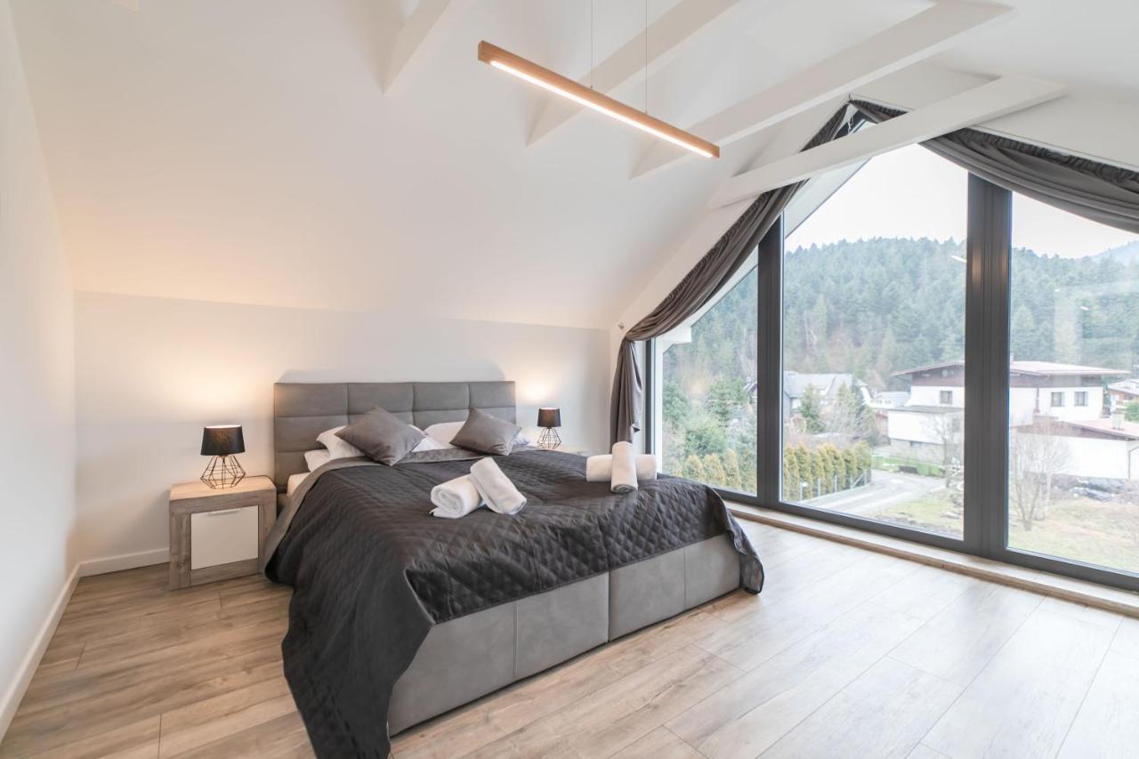 שצ'צ'ירק Apartament Marron 11 Z Sauna, Bawialnia I Widokiem Na Skrzyczne - Dream Apart מראה חיצוני תמונה